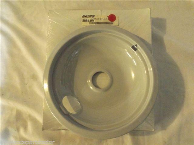 MAYTAG AMANA 308649T BOWL, BURNER 8 MAYTAG AMANA 308649T BOWL, BURNER 8